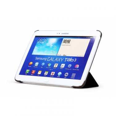 Чехол для планшета Rock Samsung Galaxy Tab3 10,1" new elegant series black Фото 2