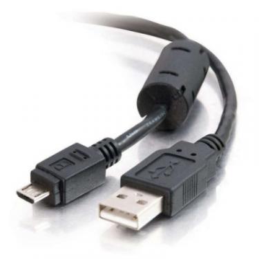 Дата кабель Atcom USB 2.0 AM to Micro 5P 0.8m Фото