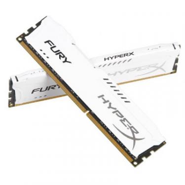 Модуль памяти для компьютера Kingston Fury (ex.HyperX) DDR3 8Gb (2x4GB) 1866 MHz HyperX Fury White Фото 3