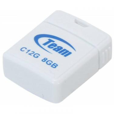 USB флеш накопитель Team 8GB C12G White USB 2.0 Фото 1