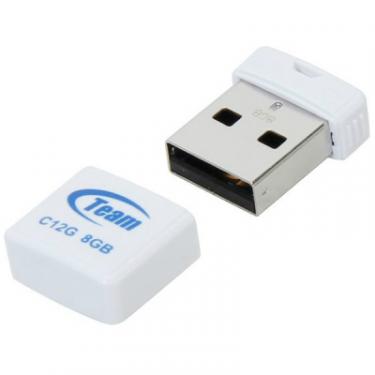 USB флеш накопитель Team 8GB C12G White USB 2.0 Фото 2