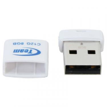 USB флеш накопитель Team 8GB C12G White USB 2.0 Фото 3