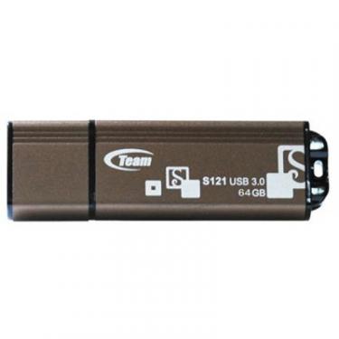 USB флеш накопитель Team 64GB S121 Brown USB 3.0 Фото