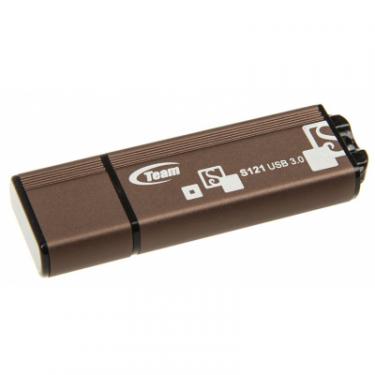 USB флеш накопитель Team 64GB S121 Brown USB 3.0 Фото 1