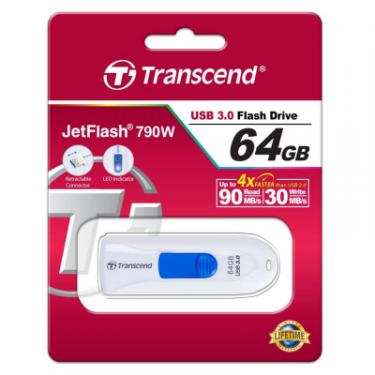 USB флеш накопитель Transcend 64GB JetFlash 790 USB 3.0 Фото 4