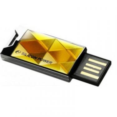 USB флеш накопитель Silicon Power 64GB Touch 850 Amber Фото 1