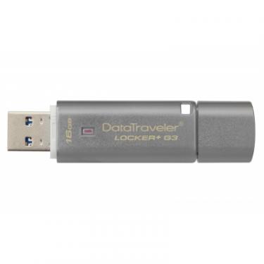 USB флеш накопитель Kingston 16GB DataTraveler Locker+ G3 USB 3.0 Фото 2