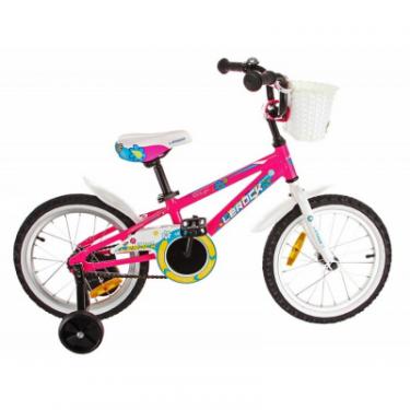 Детский велосипед Lerock RX16' Girl pink/white Фото