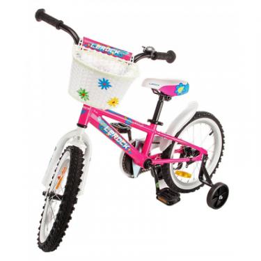 Детский велосипед Lerock RX16' Girl pink/white Фото 2