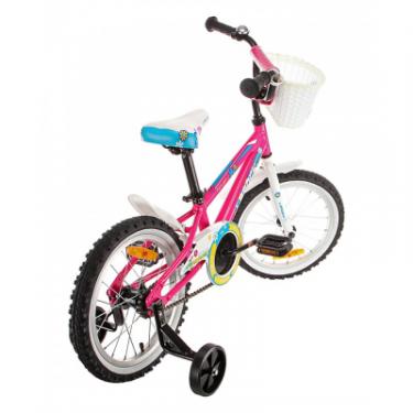Детский велосипед Lerock RX16' Girl pink/white Фото 3