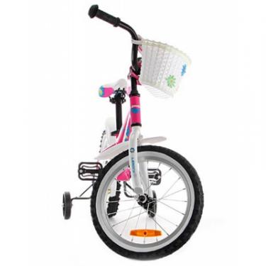 Детский велосипед Lerock RX16' Girl pink/white Фото 4