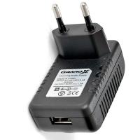 Зарядное устройство Grand-X USB 5V 2,4A + cable 1,2m DC size 2,5mm Фото 1