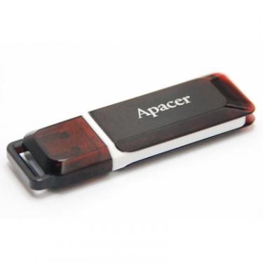 USB флеш накопитель Apacer Handy Steno AH321 black-red Фото 1