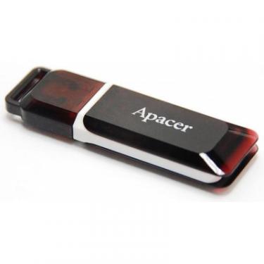 USB флеш накопитель Apacer Handy Steno AH321 black-red Фото 2