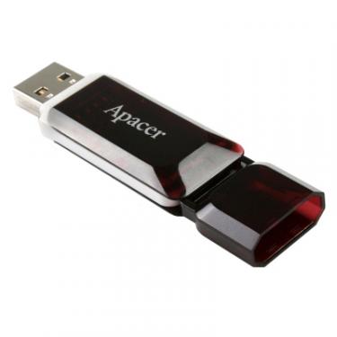 USB флеш накопитель Apacer Handy Steno AH321 black-red Фото 5