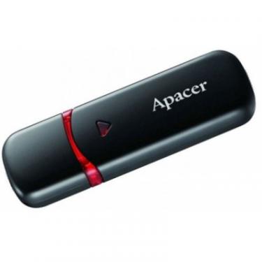 USB флеш накопитель Apacer 64GB AH333 black USB 2.0 Фото 3