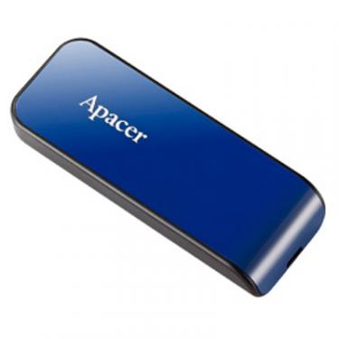 USB флеш накопитель Apacer 64GB AH334 blue USB 2.0 Фото 1