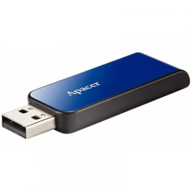 USB флеш накопитель Apacer 64GB AH334 blue USB 2.0 Фото 2