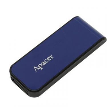 USB флеш накопитель Apacer 64GB AH334 blue USB 2.0 Фото 4