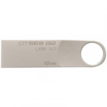 USB флеш накопитель Kingston 8GB DataTraveler SE9 G2 Metal Silver USB 3.0 Фото