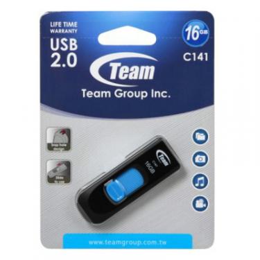 USB флеш накопитель Team 16GB C141 Blue USB 2.0 Фото 4