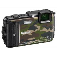 Цифровой фотоаппарат Nikon Coolpix AW130 Camouflage Фото 2