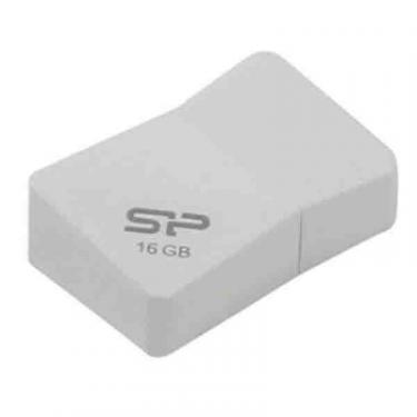 USB флеш накопитель Silicon Power 16Gb Touch T08 White USB 2.0 Фото 3