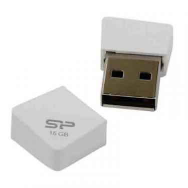 USB флеш накопитель Silicon Power 16Gb Touch T08 White USB 2.0 Фото 4