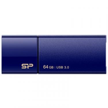 USB флеш накопитель Silicon Power 64GB Blaze B05 Deep Blue USB 3.0 Фото