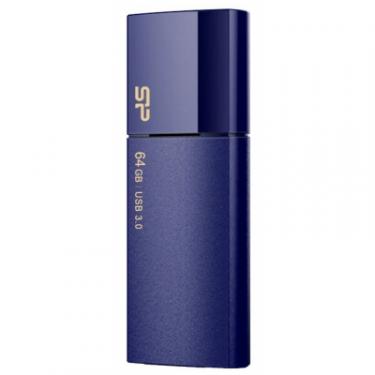 USB флеш накопитель Silicon Power 64GB Blaze B05 Deep Blue USB 3.0 Фото 1