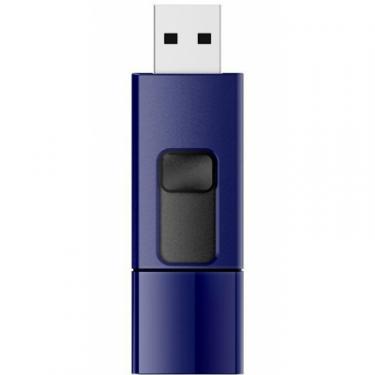 USB флеш накопитель Silicon Power 64GB Blaze B05 Deep Blue USB 3.0 Фото 3