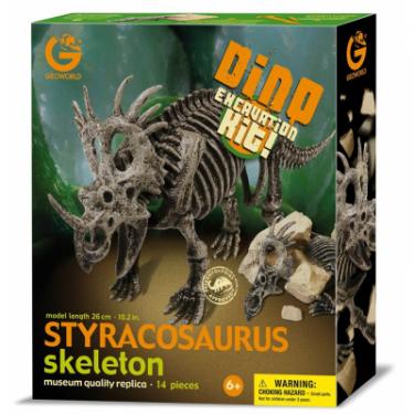 Игровой набор Geoworld Скелет Стиракозавр Фото