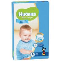 Подгузники Huggies Ultra Comfort Giga 4 для мальчиков (8-14кг) 80 шт Фото 1
