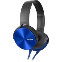Наушники Sony MDR-XB450AP Blue Фото 2