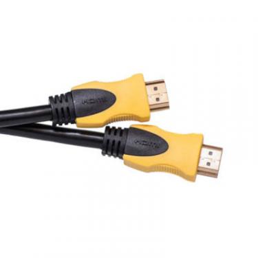 Кабель мультимедийный PowerPlant HDMI to HDMI 0.75m Фото