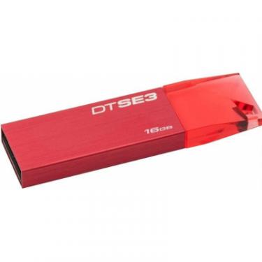 USB флеш накопитель Kingston 16GB DataTraveler SE3 DTSE3 Red USB 2.0 Фото