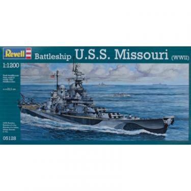 Сборная модель Revell Корабль Battleship U.S.S. Missouri (WWII) 1:1200 Фото