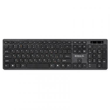 Клавиатура REAL-EL 7080 Comfort, USB, black Фото