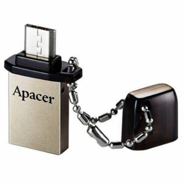 USB флеш накопитель Apacer 8GB AH175 USB 2.0 OTG Фото 2