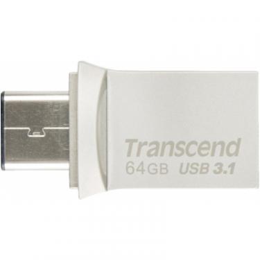 USB флеш накопитель Transcend 64GB JetFlash 890S USB 3.1 Фото 2