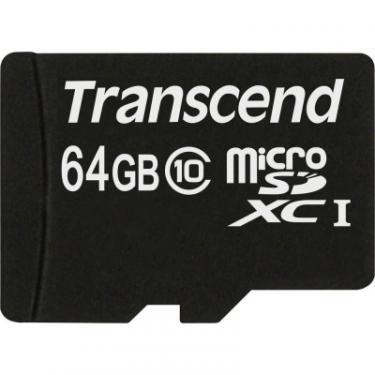 Карта памяти Transcend 64GB microSDXC Class 10 Фото