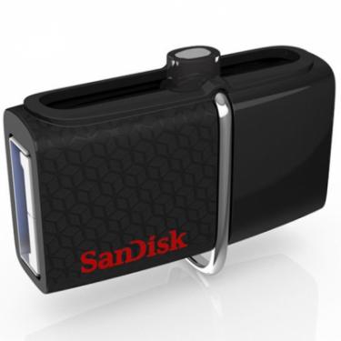 USB флеш накопитель SanDisk 64GB Ultra Dual Drive Black OTG USB 3.0 Фото 1