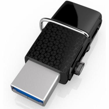 USB флеш накопитель SanDisk 64GB Ultra Dual Drive Black OTG USB 3.0 Фото 3
