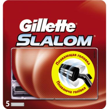 Сменные кассеты Gillette Slalom 5 шт Фото
