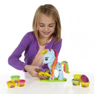 Набор для творчества Hasbro Play-Doh Стильный салон Рэйнбоу Дэш Фото 7