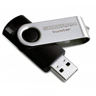 USB флеш накопитель Goodram 8GB Twister Black USB 2.0 Фото 1