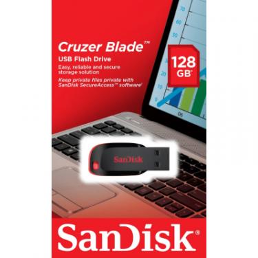 USB флеш накопитель SanDisk 128GB Cruzer Blade USB 2.0 Фото 7
