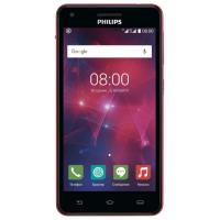 Мобильный телефон Philips Xenium V377 Black Red Фото