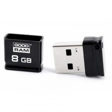 USB флеш накопитель Goodram 8GB Piccolo Black USB 2.0 Фото 1