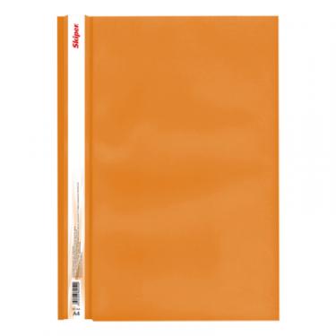 Папка-скоросшиватель Skiper А4, transparent, 160 мкм, SK14A, orange Фото